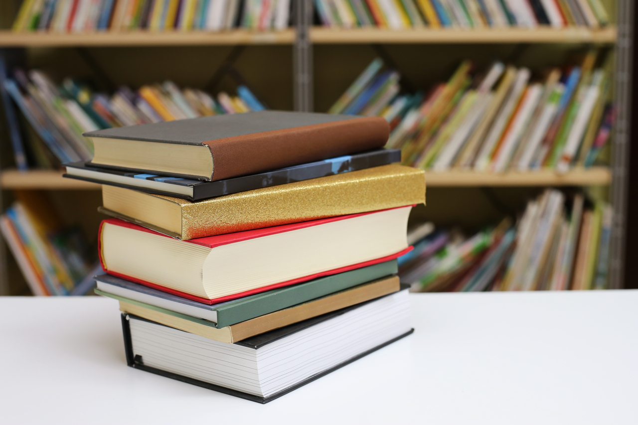 Books on the go. Books and Periodicals. Book on the Table